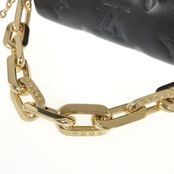 LOUIS VUITTON Monogram Embossed Coussin Belt Bag M81125 Hand bag - Picture 11 of 16